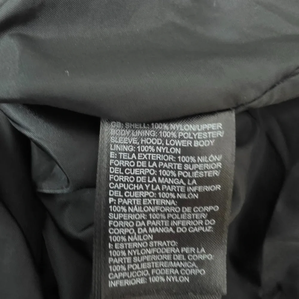 The North Face Resolve 2 Rain Jacket Mens Small Black Yellow Dryvent Hyvent S